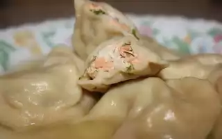 Как приготовить пельмени с рыбой — 11 пошаговых рецептов