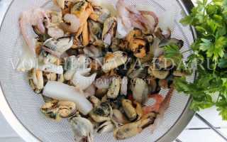 Море продукты с рисом