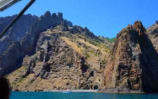 Прогулка по карадагу морем