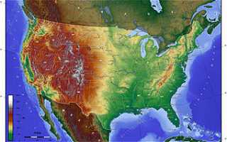Самые крупные моря сша