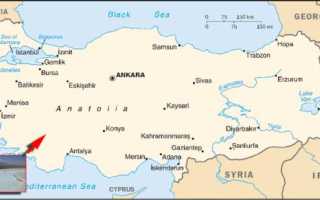 Памуккале высота над уровнем моря